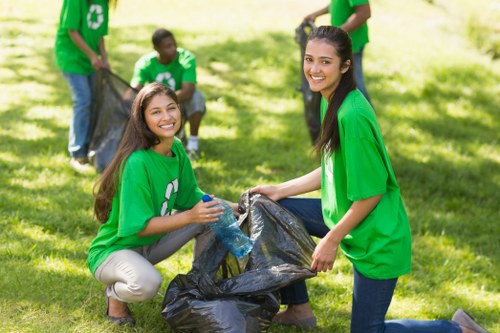 Modern technology used in eco-friendly waste disposal